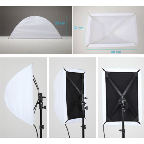 Falcon eyes diffuser dome rx-12ob voor led rx-12t