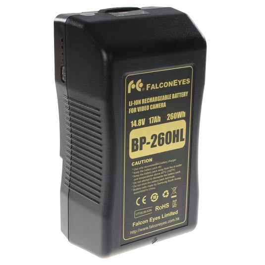Falcon eyes v-mount accu 260wh 14,8v 17500mah