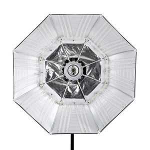 Falcon eyes rgb led lamp rx-782 met opvouwbare softbox 100 cm