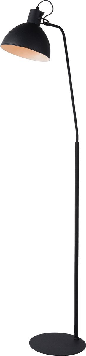 Lucide shadi - leeslamp - 1xe27 - zwart