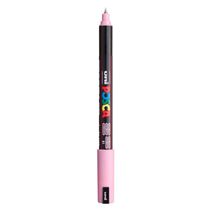Uni posca marker pc-1mr lichtroze - extra fine 0,7mm