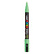 Uni posca pc3m verfmarker lichtgroen - ronde punt tot 1,3 mm