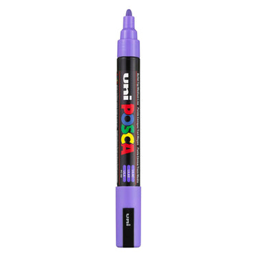 Uni posca verfmarker pc5m lila - conische punt 2,5 mm