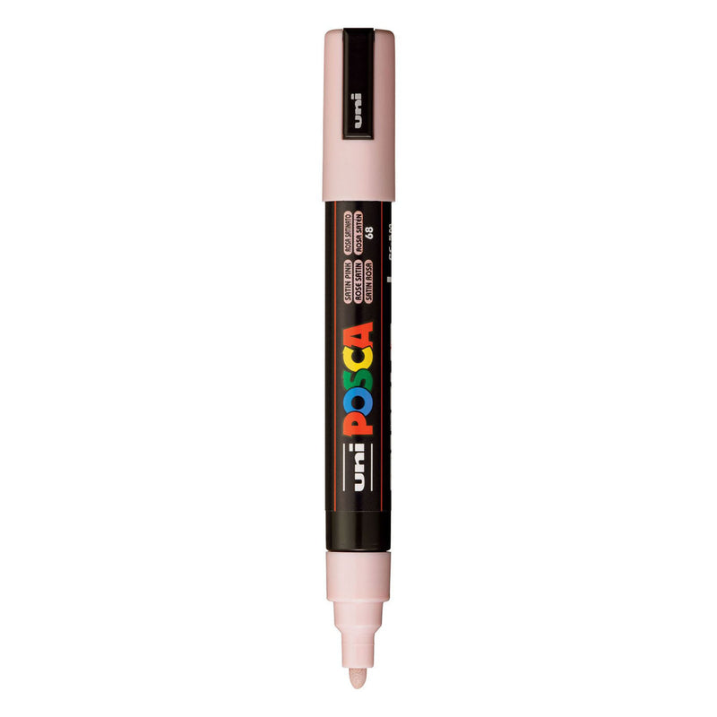 Load image into Gallery viewer, Uni posca verfmarker 5m satijn roze

