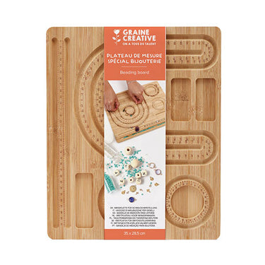 Graine creative graine houten sieradenbord 35 x 28,5 cm
