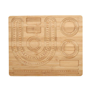 Graine creative graine houten sieradenbord 35 x 28,5 cm
