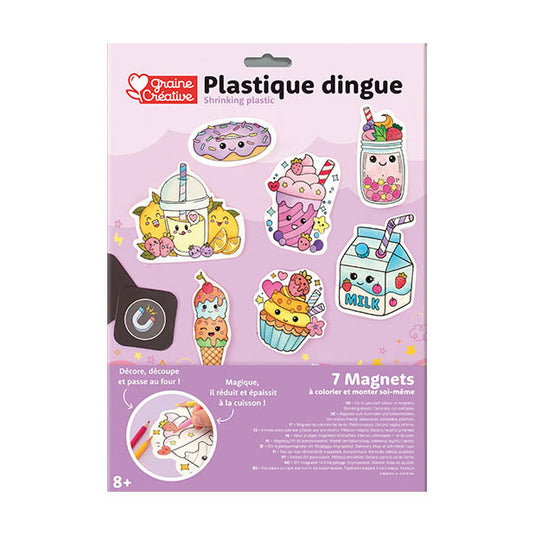 Graine creative graine krimpfolie set kawaii magneten
