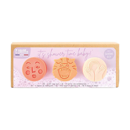 Graine creative graine zeep maken set joy - 3 zeepjes