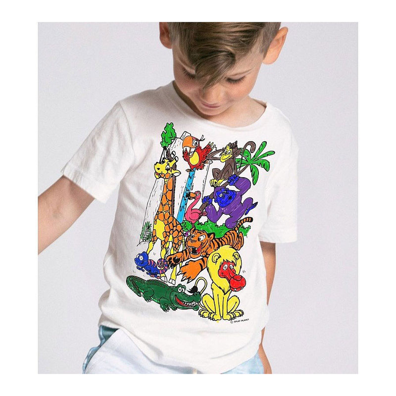 Load image into Gallery viewer, Splat planet t-shirt kleuren set zoo 9 - 11 jaar
