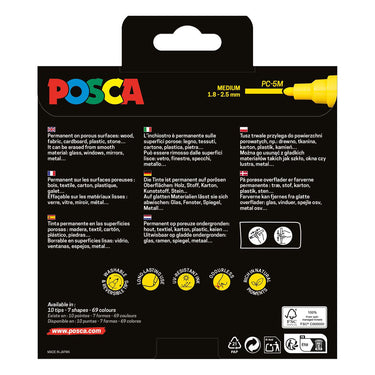Uni posca pc5m markers set manga hero - 8st.