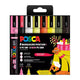 Uni posca pc5m markers set bloemen kleuren - 8st.