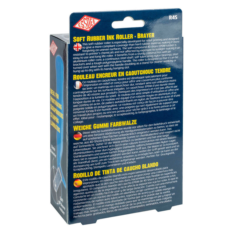 Load image into Gallery viewer, Essdee soft rubber ink roller 100 mm
