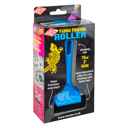Essdee textiel inkt roller 75mm