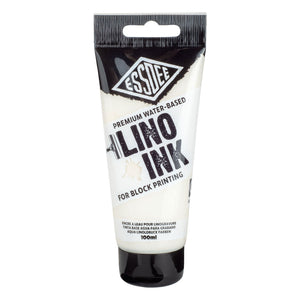 Essdee lino inkt - wit 100ml