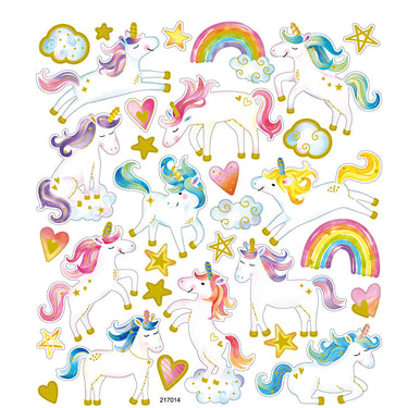 Creativ company stickervel eenhoorn 15 x 16,5 cm