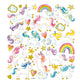 Creativ company stickervel eenhoorn 15 x 16,5 cm