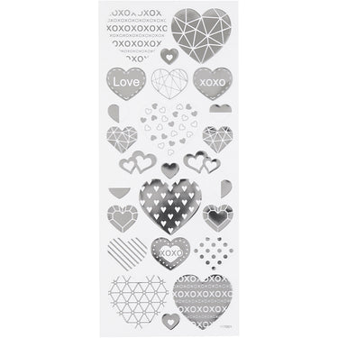 Http: www.cchobby.nl stickers-harten-vel-10x24-cm-ca-25-stuk-zilver-1-vel
