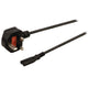 Falcon eyes voedingskabel c7 met uk adapter 5m