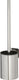 Tiger colar - wc borstel met houder hangend - zonder te boren - zelfklevend 3m tape - rvs gepolijst