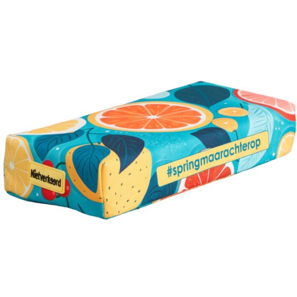 Load image into Gallery viewer, Nietverkeerd actie pakket zit je lekker - fruit cocktail - zitje + rugsteun + rugsteunkussen
