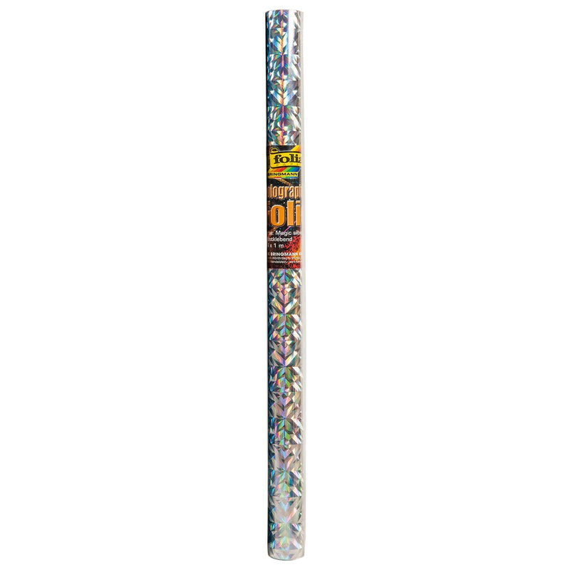 Load image into Gallery viewer, Folia • holografisch papier 310 11 40 cm. x 1 mtr. magic silver
