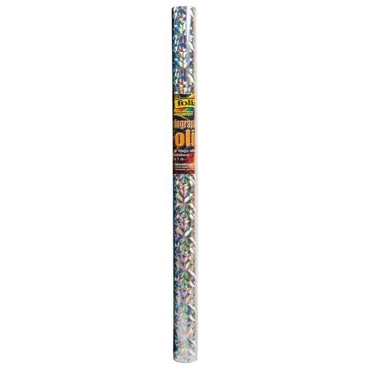 Folia • holografisch papier 310 11 40 cm. x 1 mtr. magic silver