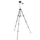 Falcon eyes aluminium statief + kop ft-1330 h130 cm