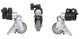 Falcon eyes zwenkwielen pca-25m 3st. 25 mm
