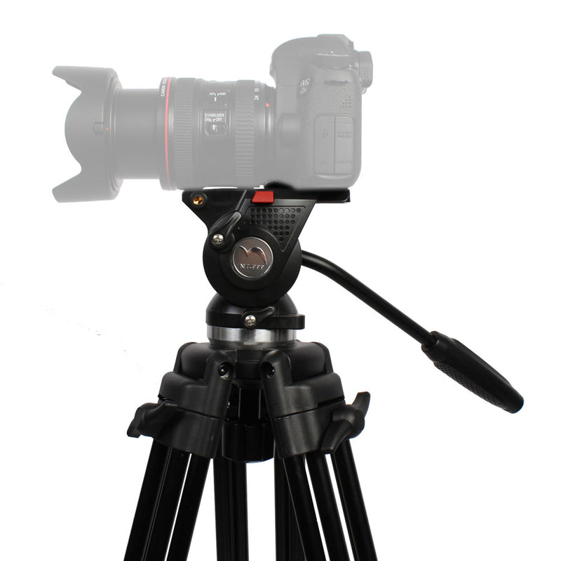 Load image into Gallery viewer, Nest video statief nt-777 + vloeistofgedempte kop

