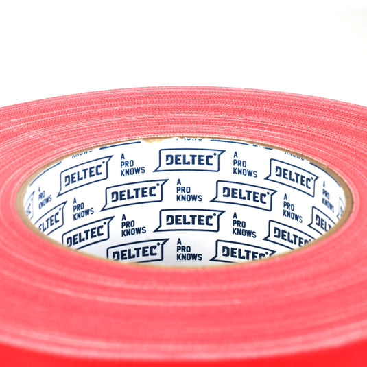 Deltec gaffer tape pro rood 50 mm x 50 m