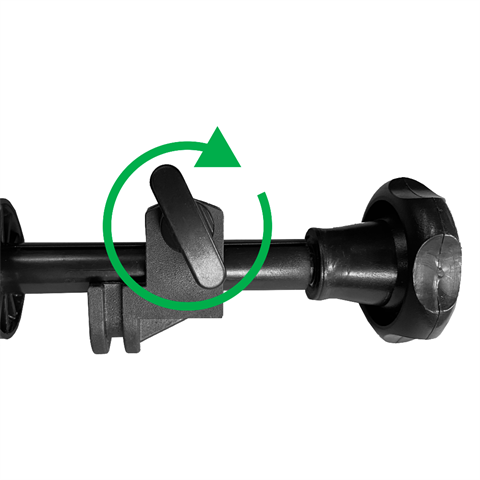 Falcon eyes achtergrond systeem spk-1z incl. 1 rol zwart 1,35x11 m