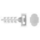 Celo 1069793 - insertfix ifb, grote kop 6, grijs | 1 stuks