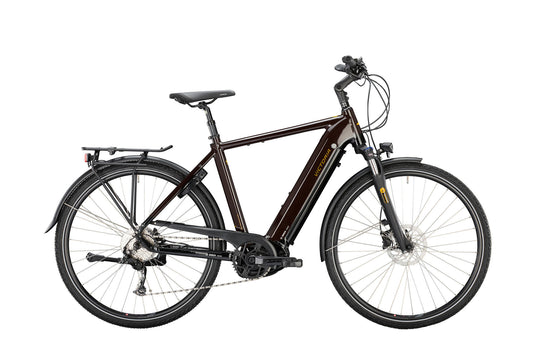 Victoria elektrische trekkingfiets etrekking 12.8 mod. 22 ebike vict. e-trek. 12.8 28 50 diam. 9sp brown