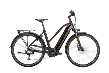 Victoria elektrische trekkingfiets etrekking 12.8 mod. 22 ebike vict. e-trek. 12.8 28 48 trap. 9sp brown