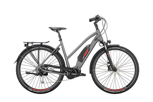 Victoria elektrische trekkingfiets etouring 6.4 mod. 22 ebike vict. e-tour. 6.4 28 53 trap. 9sp grey matt