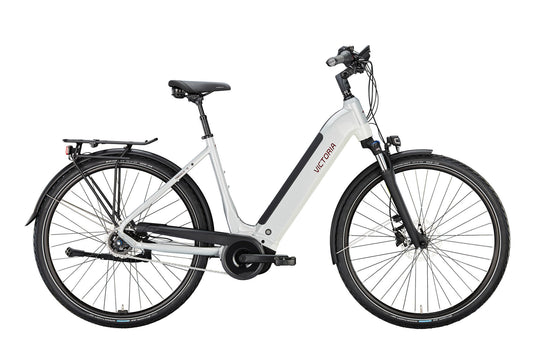 Victoria elektrische trekkingfiets tresalo 15 (#1) ebike vict. tresalo 15 28 56 5sp cb silver