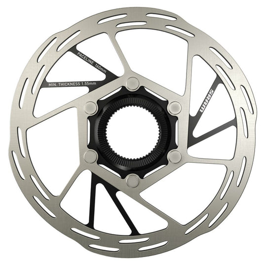 Sram remschijf rotor paceline 160mm a2 centerlock rounded incl interne lockring