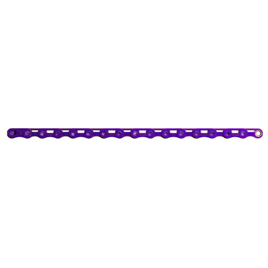 Sram ketting force e1 flattop 12 13speed 126 links with powerlock paars
