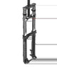 Rockshox vork boxxer select 29 boost - 20x110 200mm debonair+ 52 offset zwart