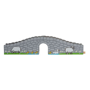 Bigjigs houten rails - boerderijbrug