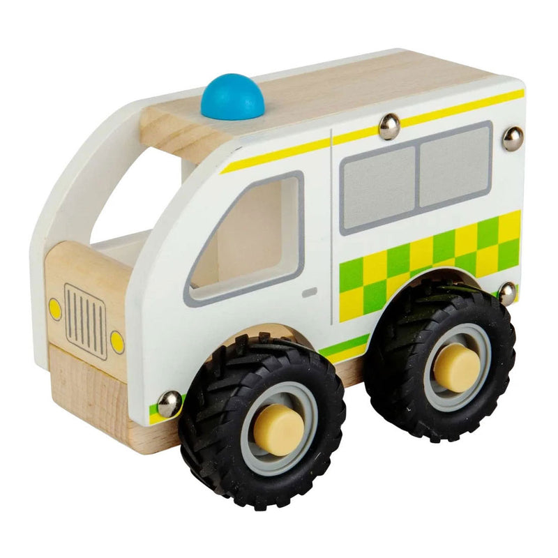 Load image into Gallery viewer, Bigjigs houten ambulance
