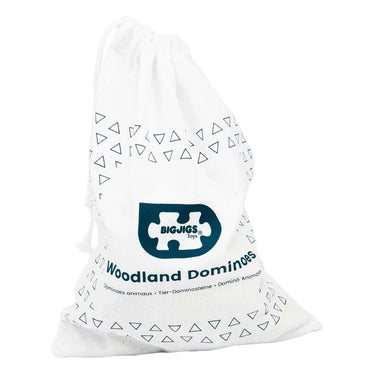 Bigjigs houten domino wilde dieren