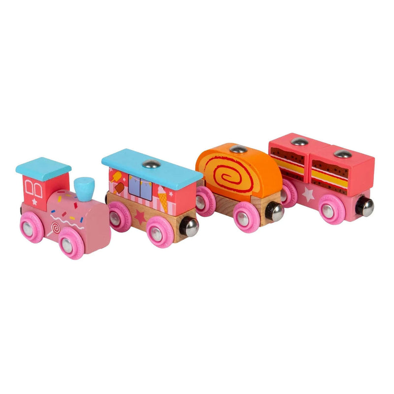 Load image into Gallery viewer, Bigjigs houten snoeptrein - 10dlg.
