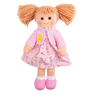 Bigjigs babypop stoffen pop ella 30cm