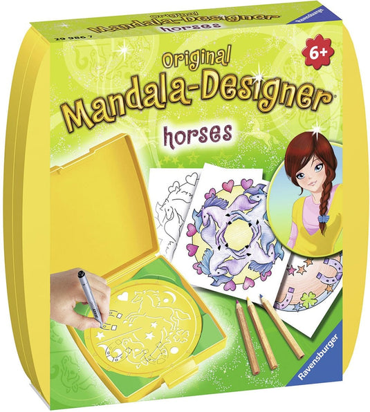 Mandala-designer ravensburger mini - paarden