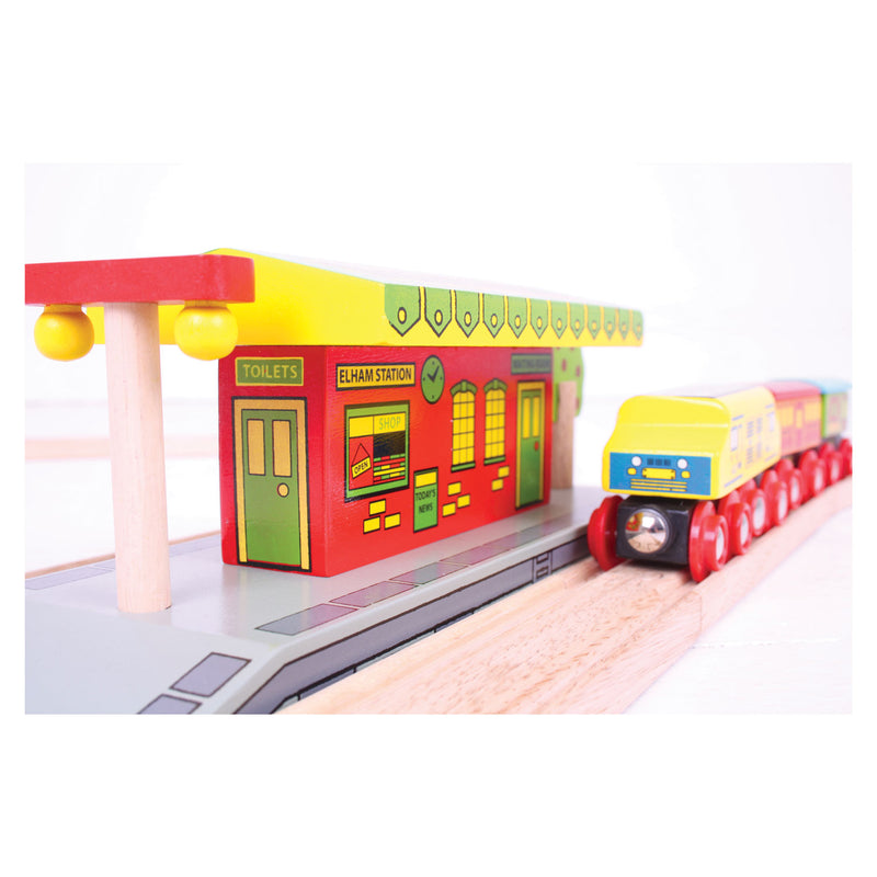 ギャラリービューアに画像をロードする, Bigjigs houten rails - dorpsstation
