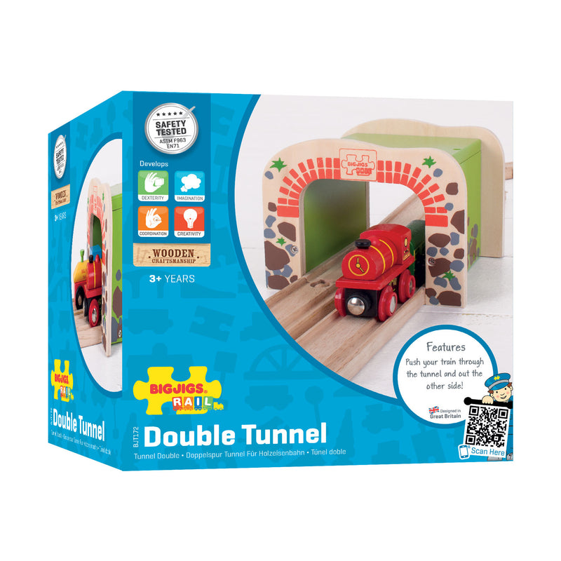 ギャラリービューアに画像をロードする, Bigjigs houten rails - dubbelspoor tunnel

