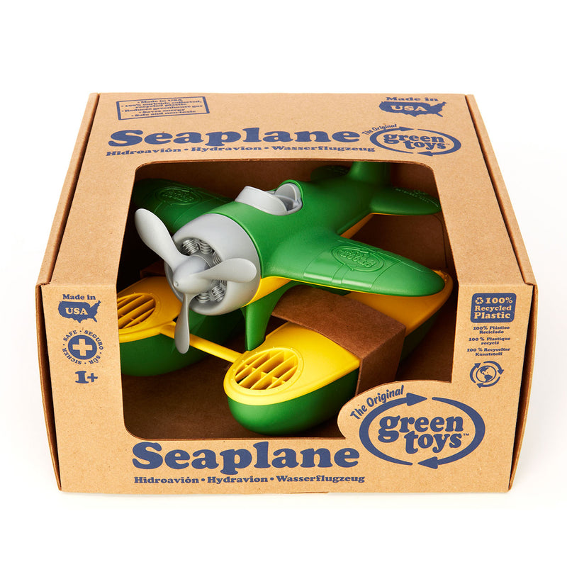 Load image into Gallery viewer, Green toys watervliegtuig
