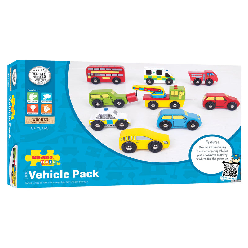 Afbeelding laden in galerijviewer, Bigjigs rail bigjigs vehicle pack
