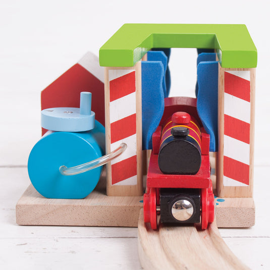 Bigjigs rails - wasstraat